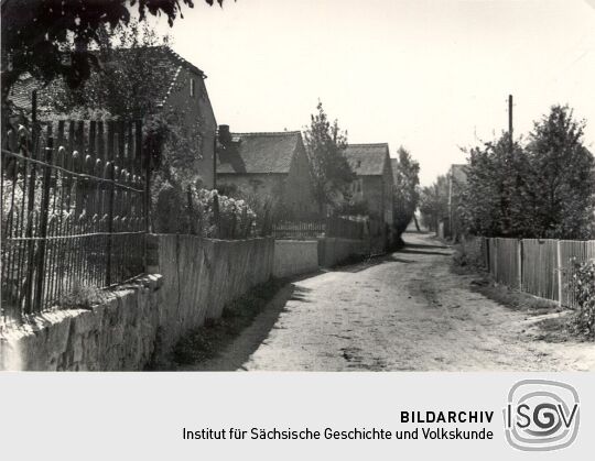 Dorfstraße in Doberschütz