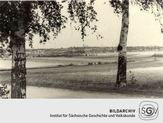 Blick von Oberkaina auf Bautzen