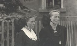 Bild: Katholische, sorbische Tracht in Radibor