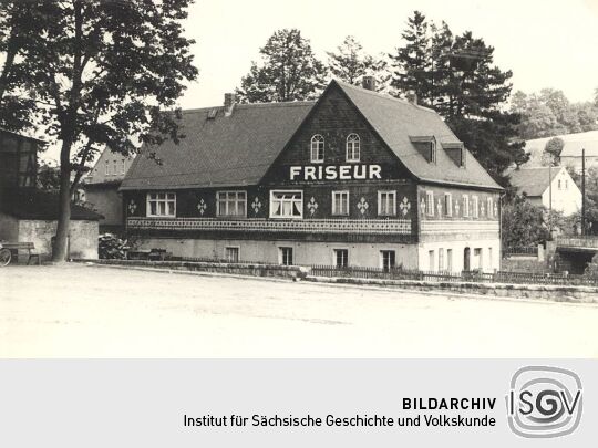 Ein Geschäftshaus in Schirgiswalde
