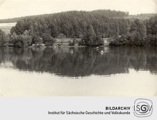 Stausee in Sohland a. d. Spree