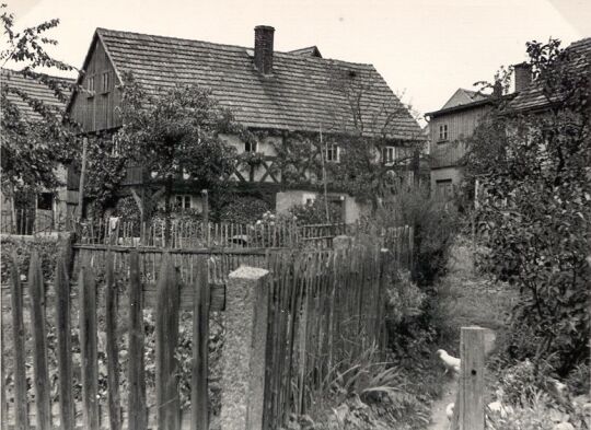 Ein Umgebindehaus in Waditz