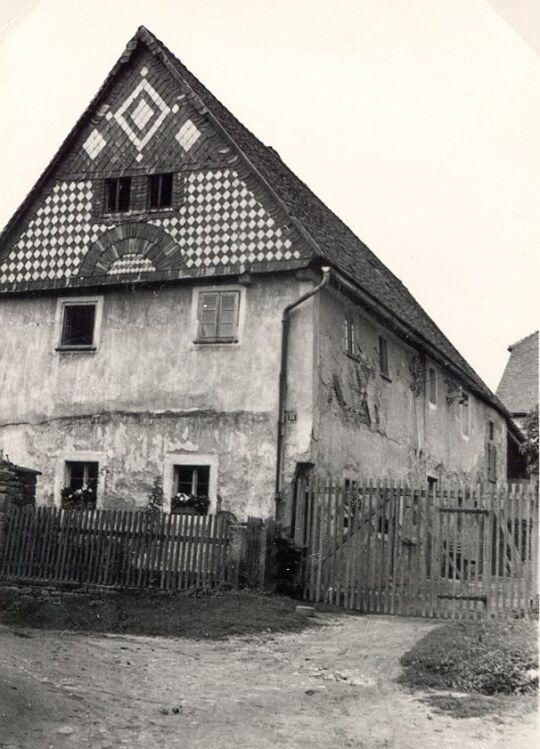 Ein Wohnhaus in Waditz