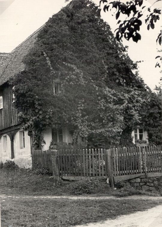 Ein Umgebindehaus in Waditz