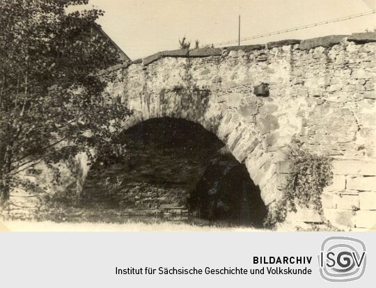 Die Böhmische Brücke in Obergurig