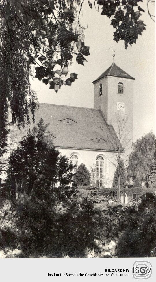 Die Kirche in Purschwitz