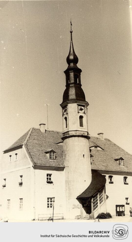 Das Rathaus von Weißenberg