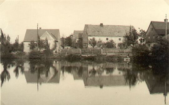 Der Dorfteich in Kriepitz