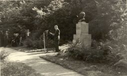 Bild: Gedenkfeier in Panschwitz