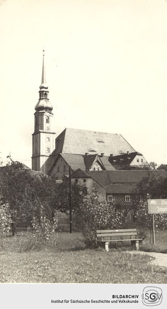 Die Kirche in Cunewalde