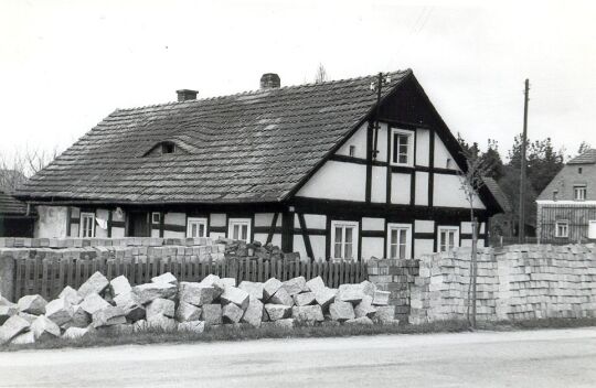 Dorfstraße in Neudorf bei Mücka