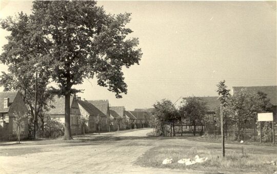 Straßenraum in Merzdorf