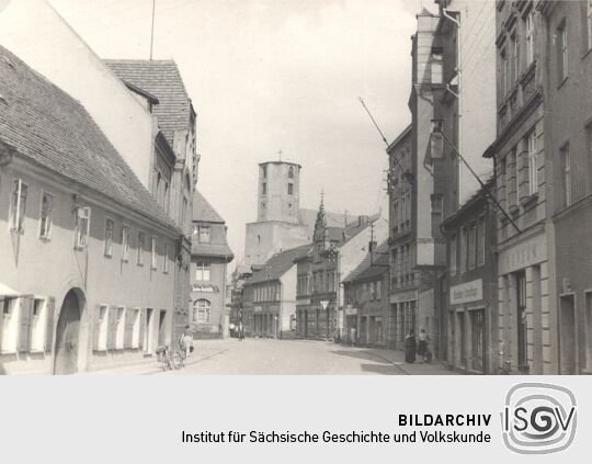 Straße in Hoyerswerda