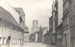 Bild: Straße in Hoyerswerda