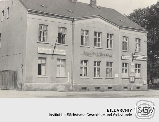 Hotel mit Sekretariat der Domowina in Hoyerswerda