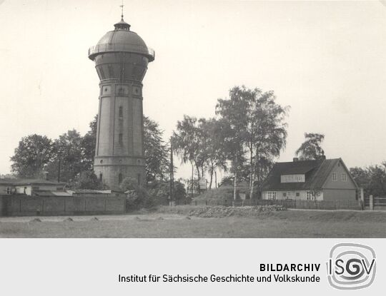 Ein Wasserturm in Hoyerswerda
