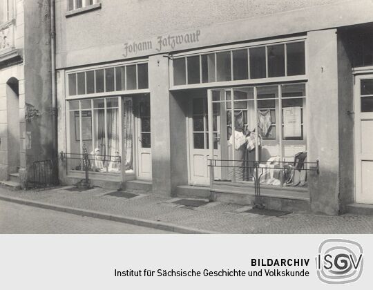 Ein Trachtengeschäft in Hoyerswerda