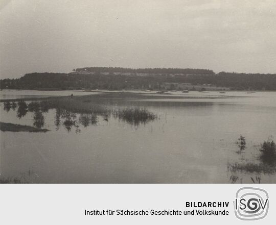 Ein Grubensee bei Knappenrode