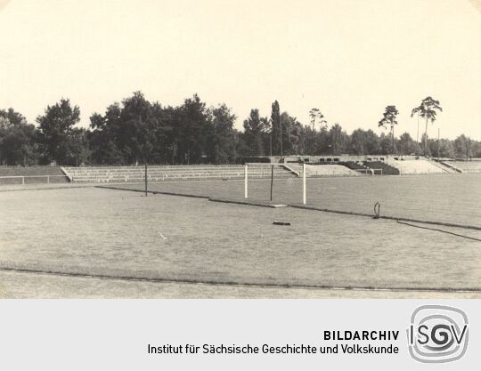 Der Sportplatz von Laubusch