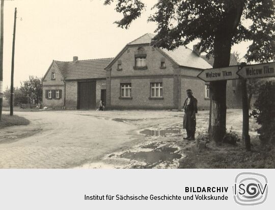 An der Straße in Sabrodt