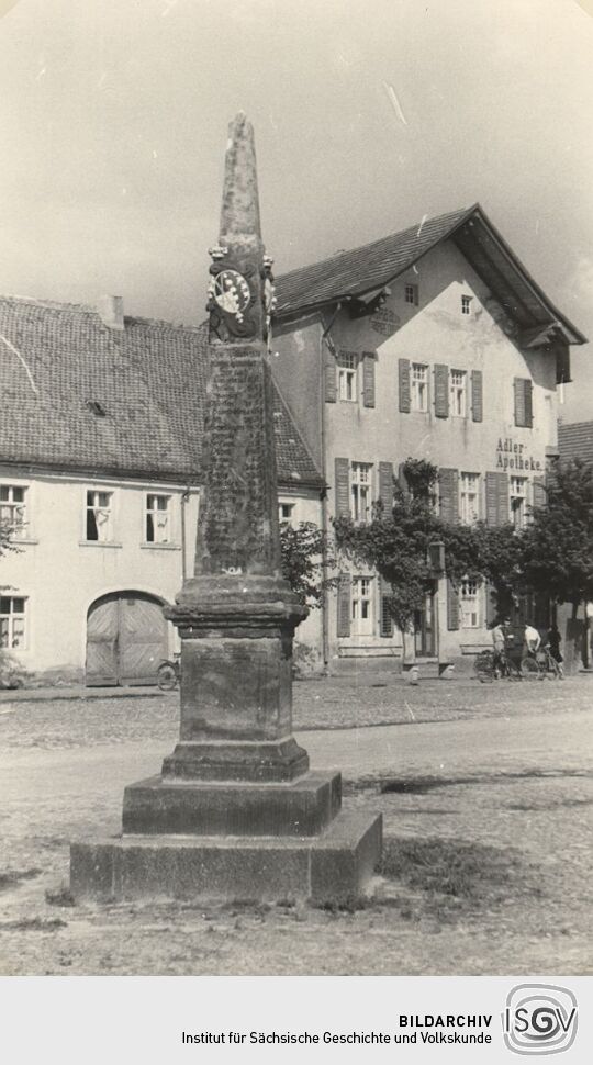 Postsäule in Wittichenau