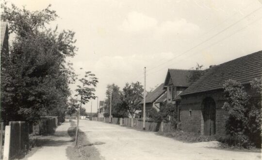 Dorfstraße in Mulkwitz