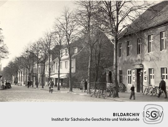 Straßenbild in Weißwasser