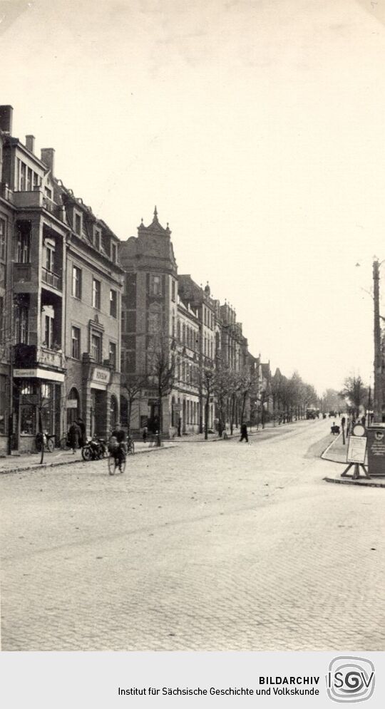 Straßenbild in Weißwasser