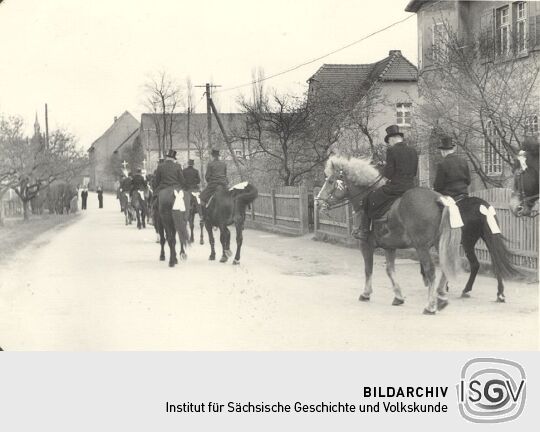 Osterreiter in Crostwitz