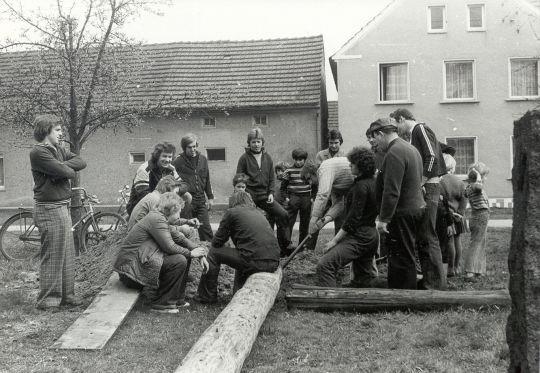 Maibaum in Spohla