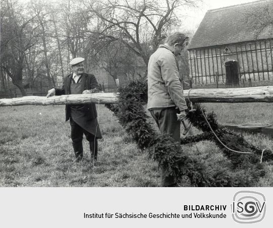 Maibaum in Spohla