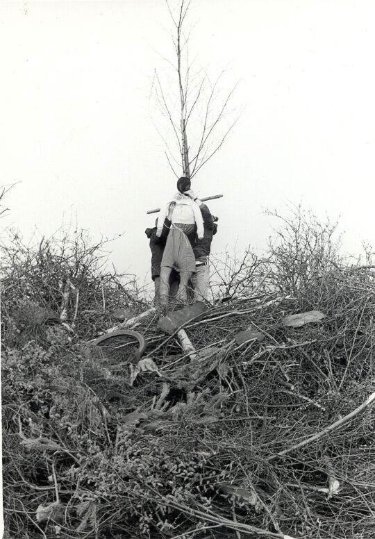 Hexenbrennen in Wuischke