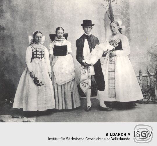 Kindtaufgruppe aus Crostwitz