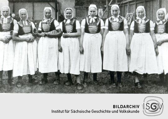 Ostersängerinnen aus Schleife