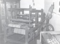 Bild: Webstuhl im Museum Hoyerswerda