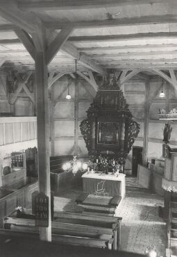 Bild: Innenansicht der Kirche von Groß Partwitz