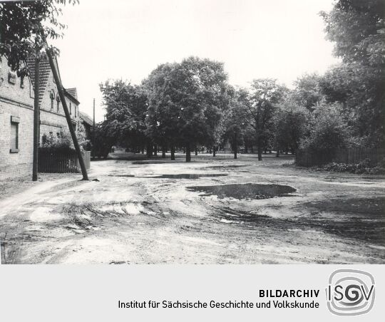 Dorfplatz in Groß Partwitz