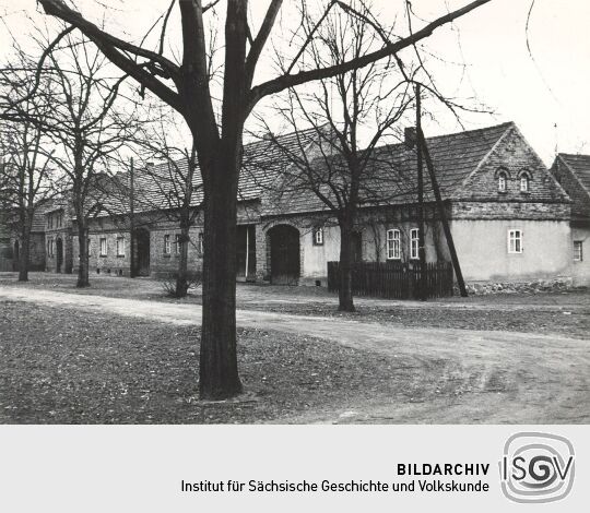 Dorfplatz in Groß Partwitz