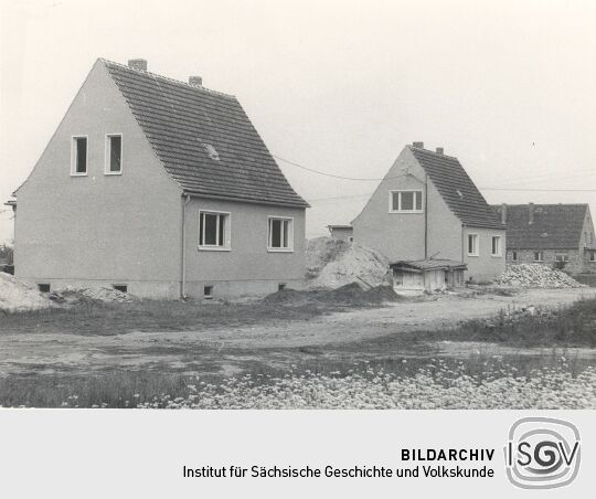 Neue Siedlungshäuser in Groß Partwitz
