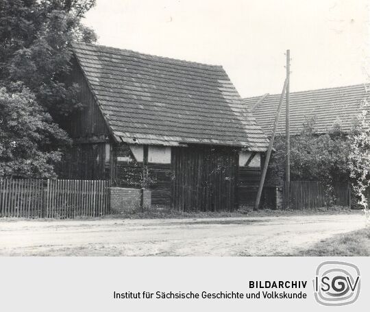 Eine Scheune in Groß Partwitz