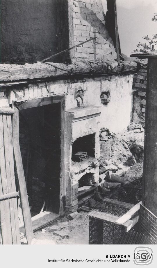 Altes Wohnhaus mit Kamin in Groß Partwitz