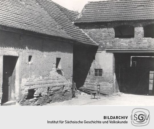Wirtschaftsgebäude eines Bauernhofes in Groß Partwitz