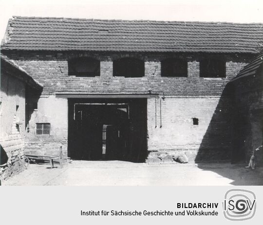Wirtschaftsgebäude eines Bauernhofes in Groß Partwitz