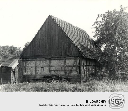 Fachwerkscheune in Groß Partwitz