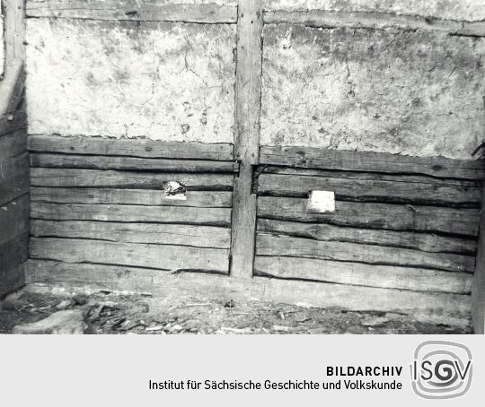 Holzkonstruktion in Groß Partwitz