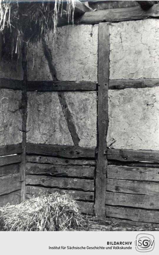 Holzkonstruktion in Groß Partwitz