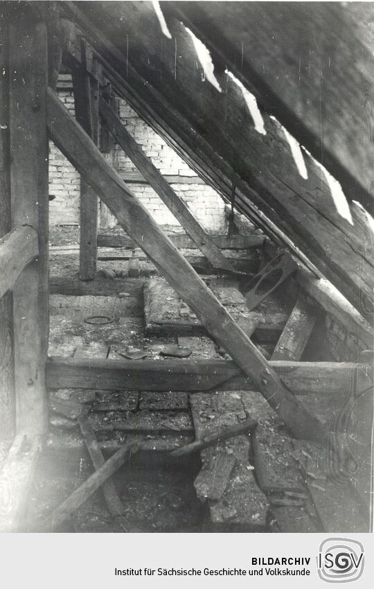 Holzkonstruktion in Groß Partwitz