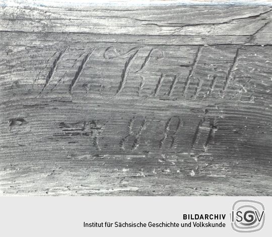 Konstruktion in Groß Partwitz, Detail