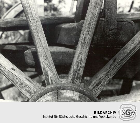 Fahrzeug aus Groß Partwitz, Detail