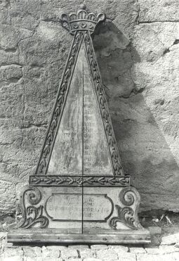 Bild: Gedächtnisinschrift aus Groß Partwitz